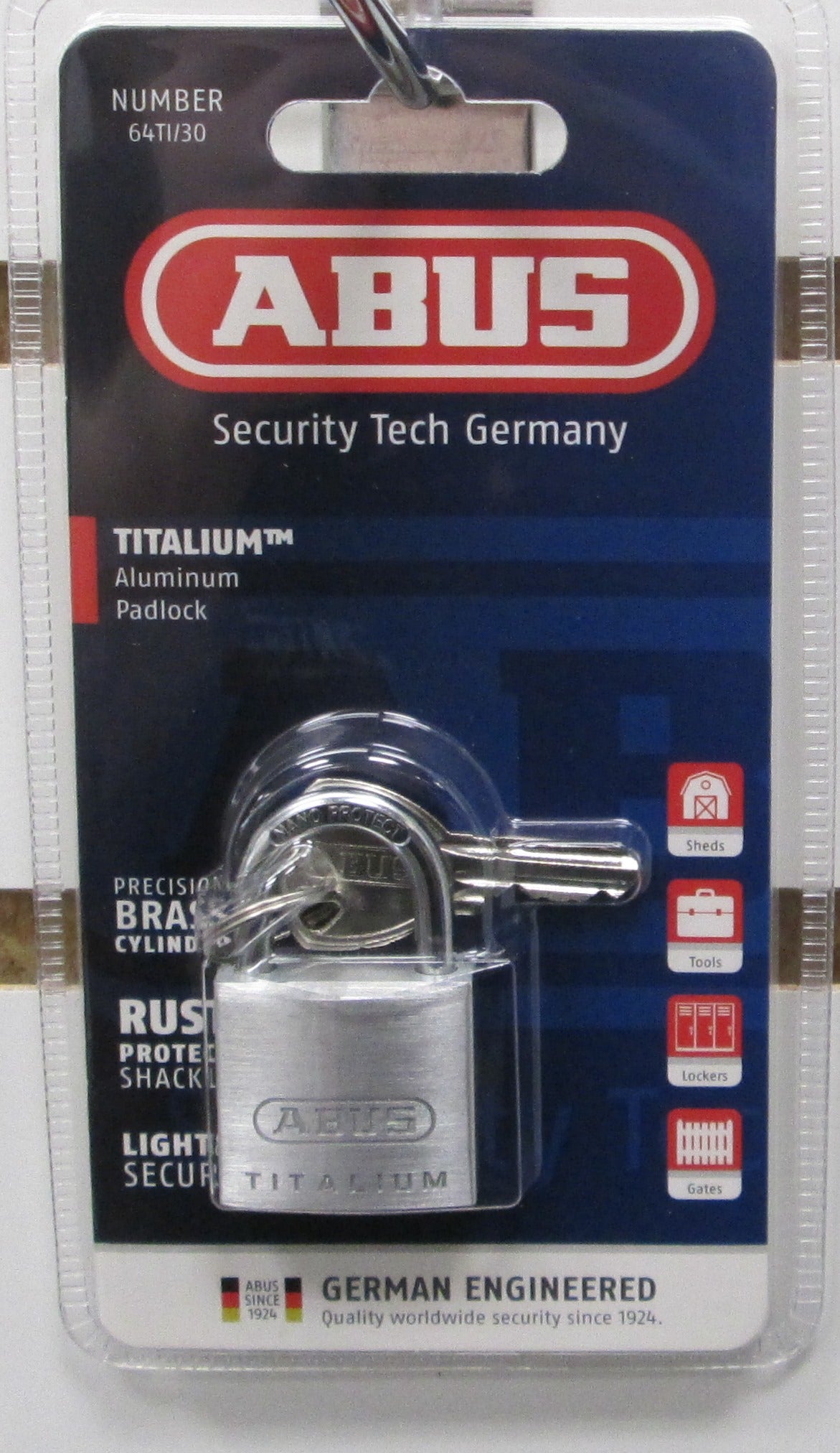 ABUS 64TI Titalium Series