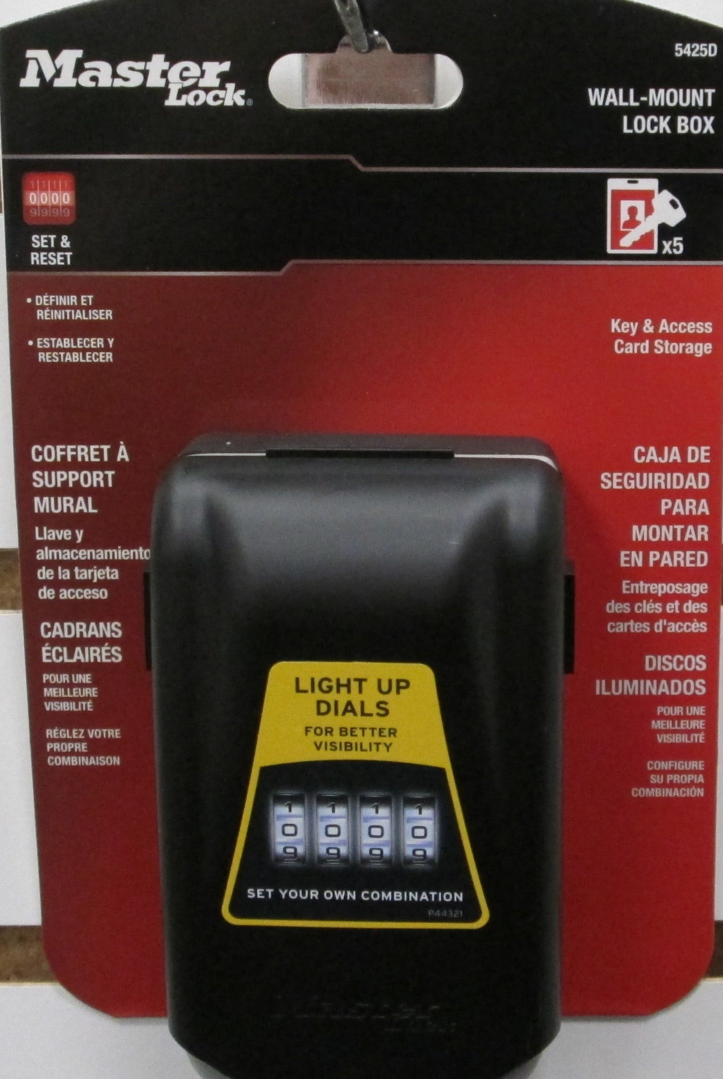 Master Lock 5425D Surface Mounted Lock Box