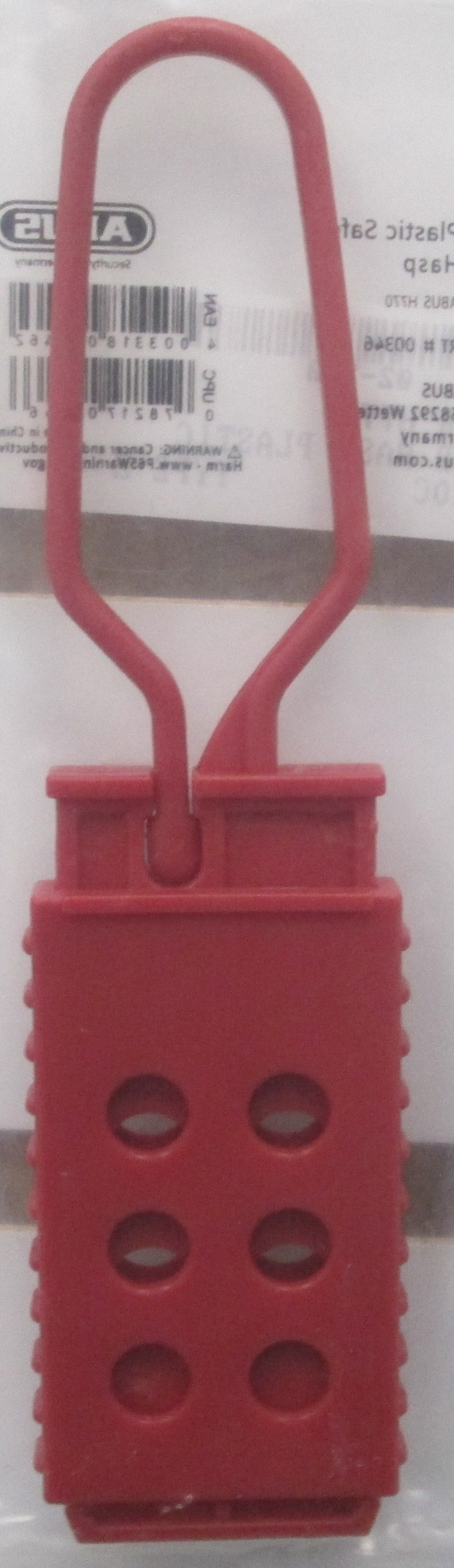 ABUS H770 Red Multipoint Lockout Hasp