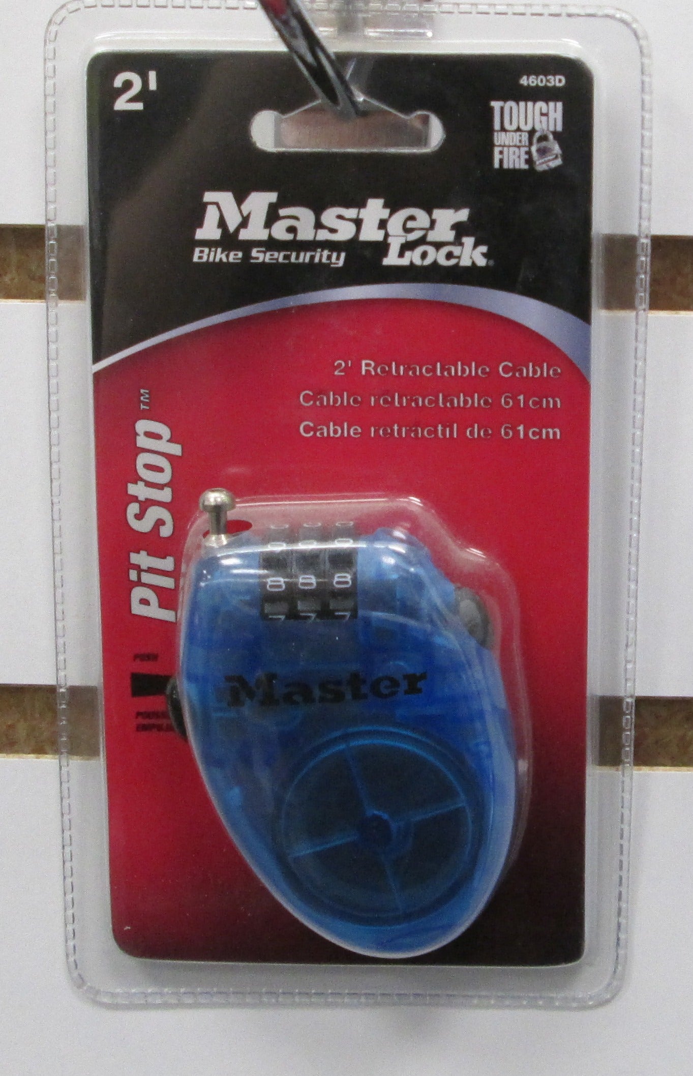 Master Lock Retractable cable Lock