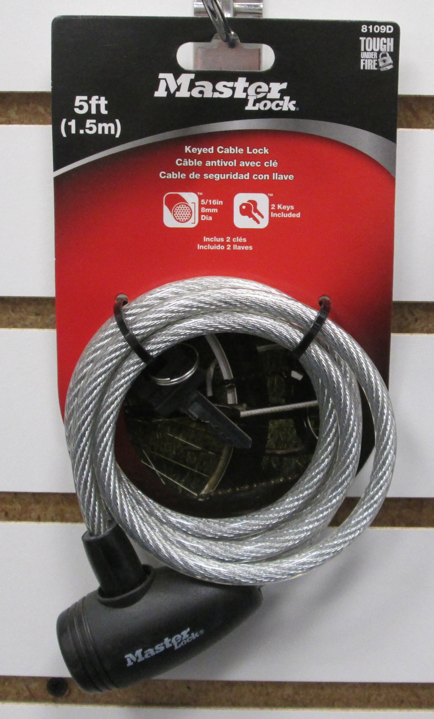 Master Lock 8109D 6 Foor Cable Lock