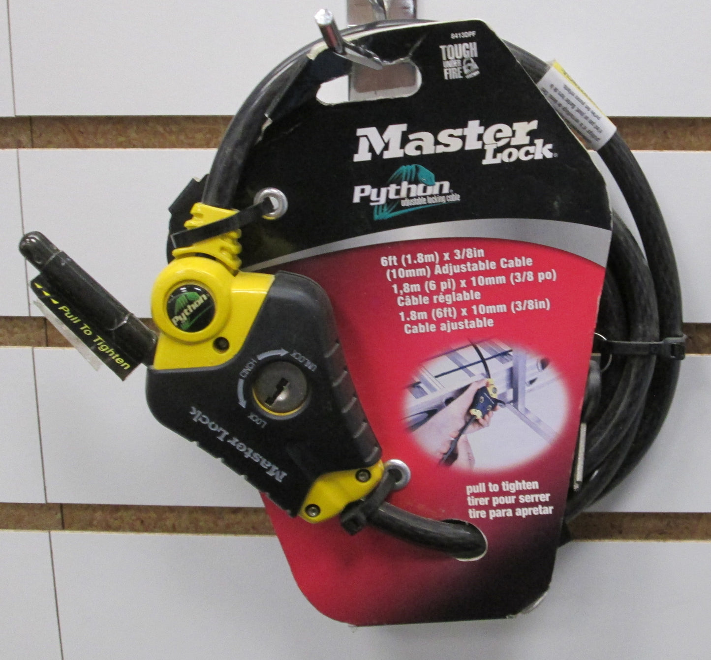 Master Lock 8413PDF Python Cable