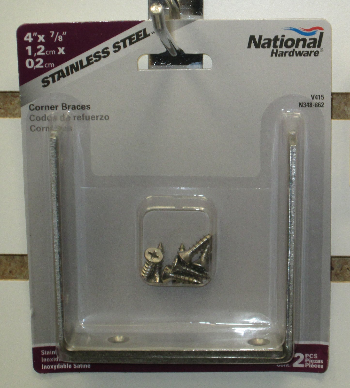 National Hardware Corner Brace