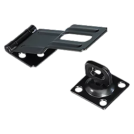 National Hardware Black Swivel Safety Hasps