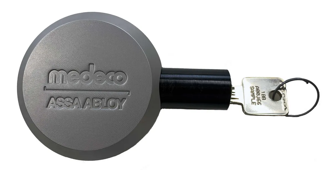 Medeco Hockey Puck Padlocks