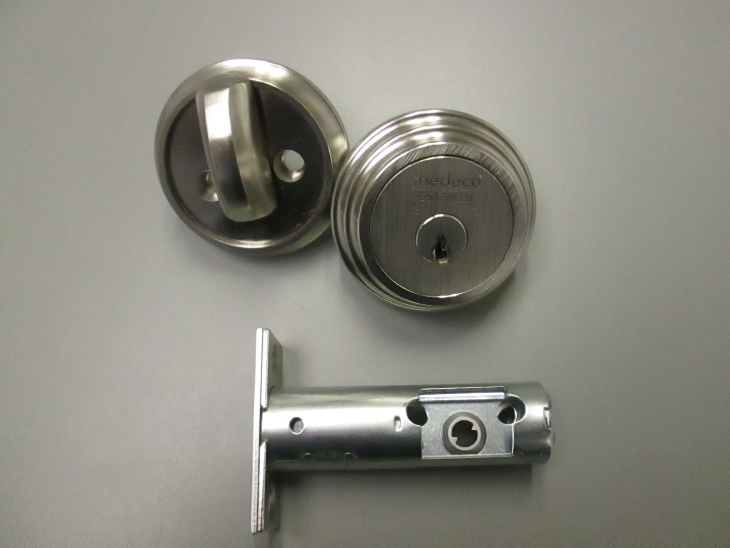Medeco Double Cylinder Maxum Deadbolt Captive Thumbturn Residential