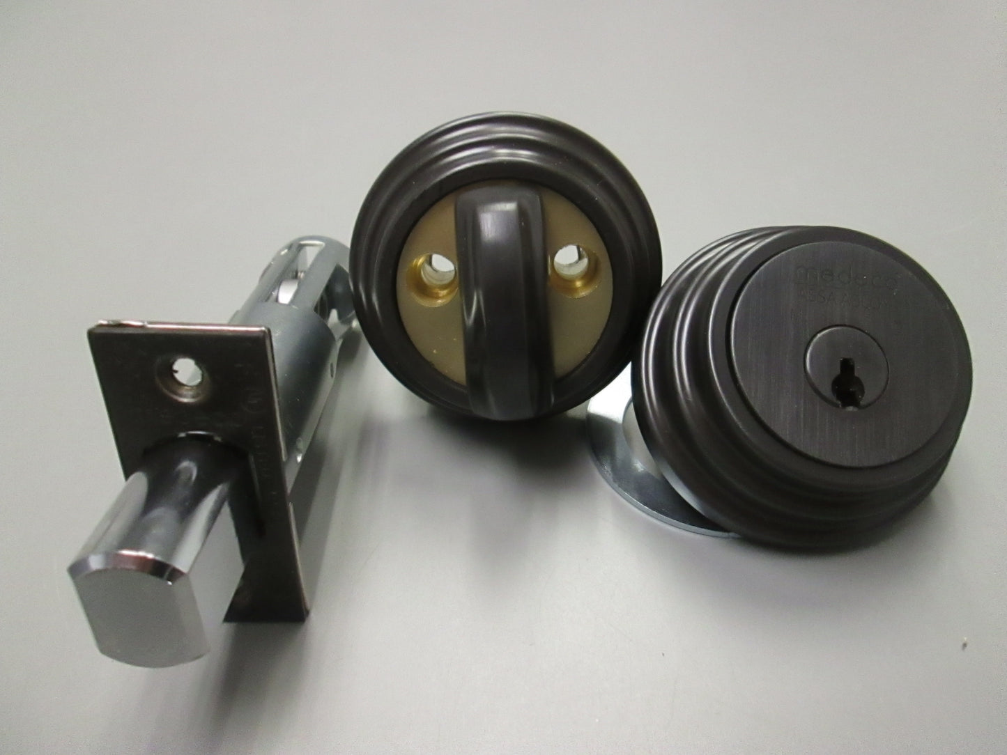 Medeco Double Cylinder Maxum Deadbolt Captive Thumbturn Residential