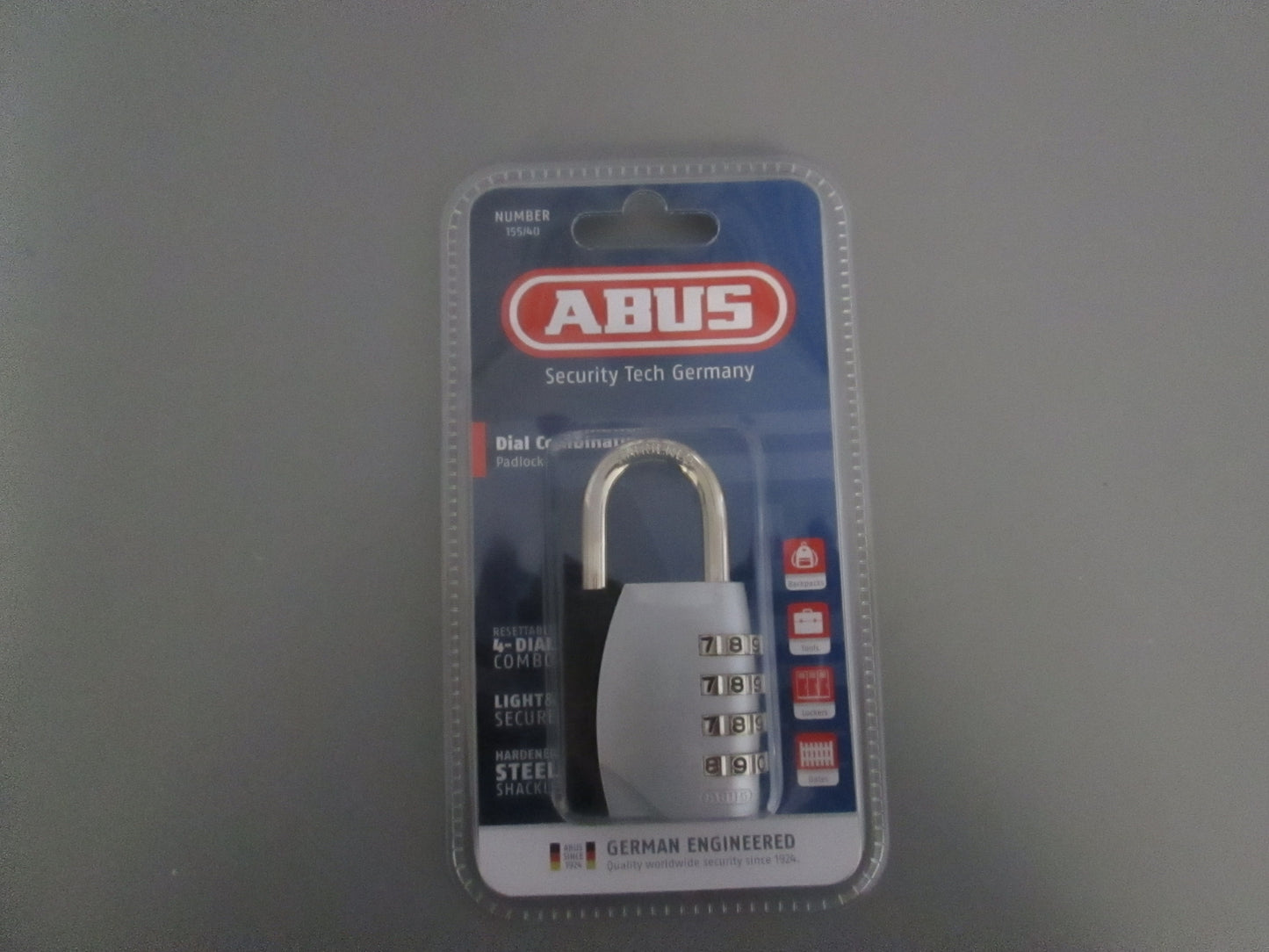 ABUS 155/40 Sport and Leisure Combination Padlock