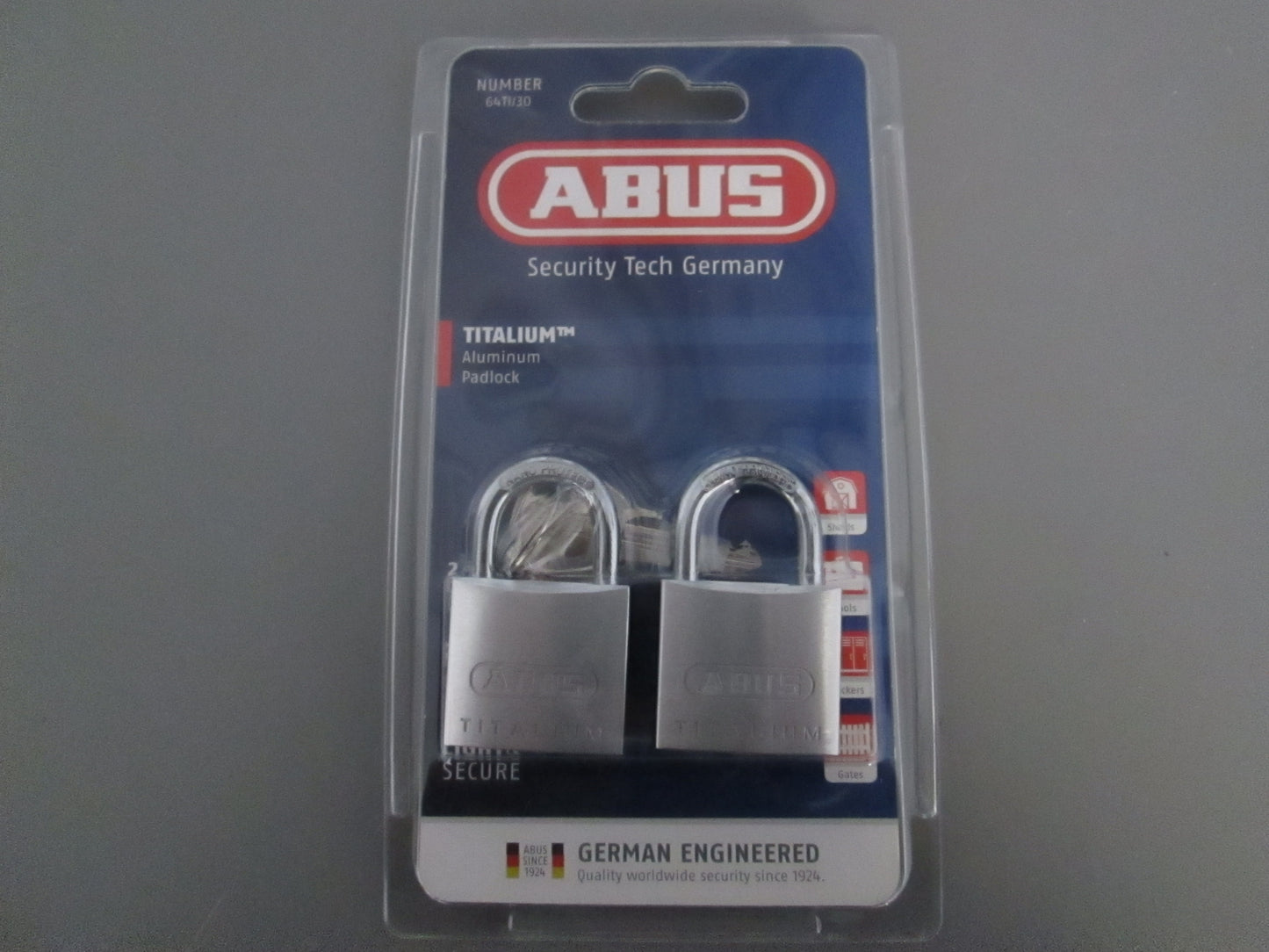 ABUS 64TI Titalium Series