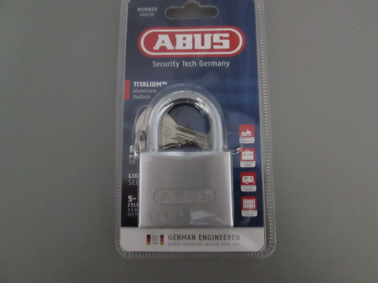 ABUS 64TI Titalium Series