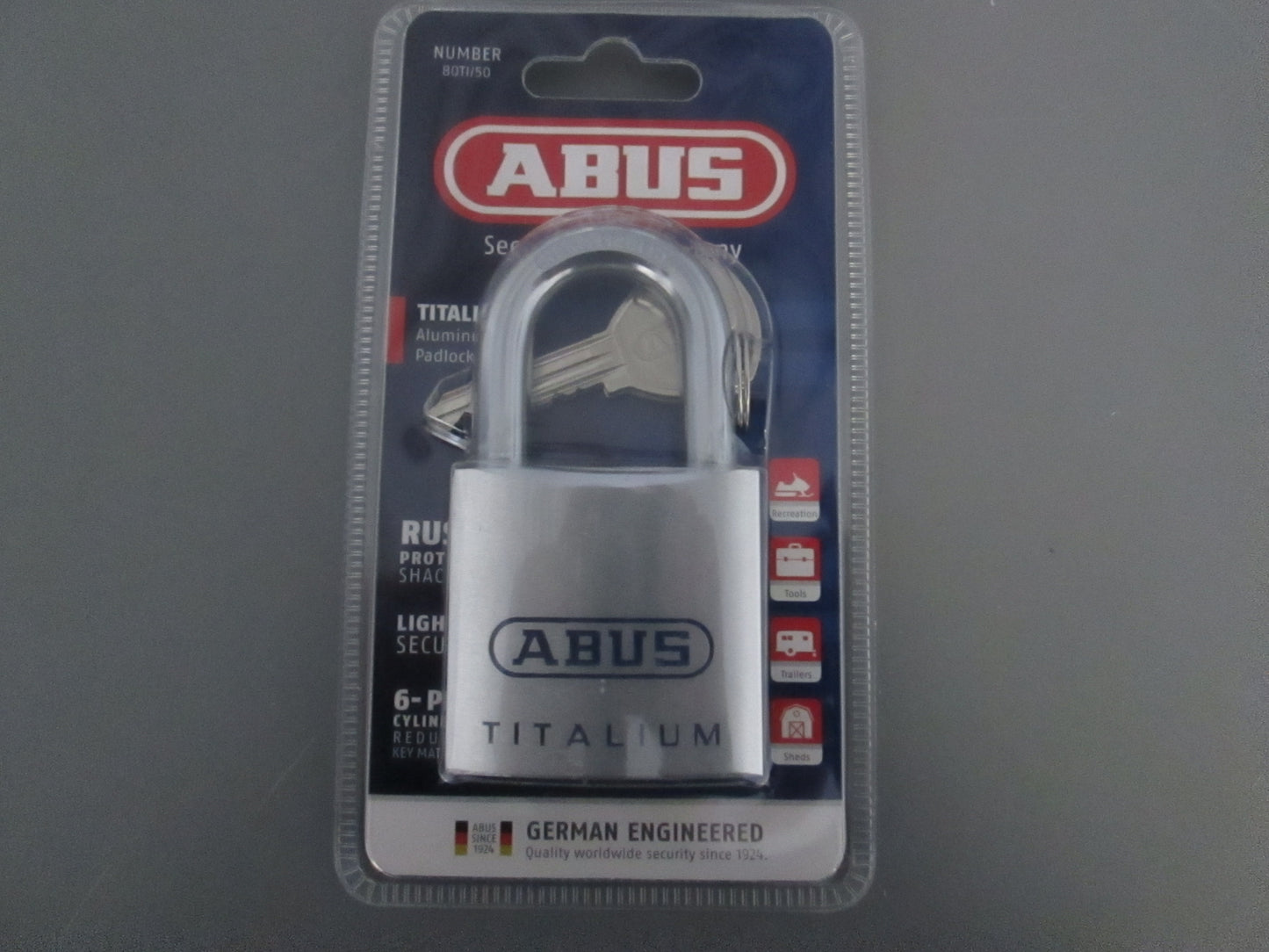 ABUS 80TI Titalium Series