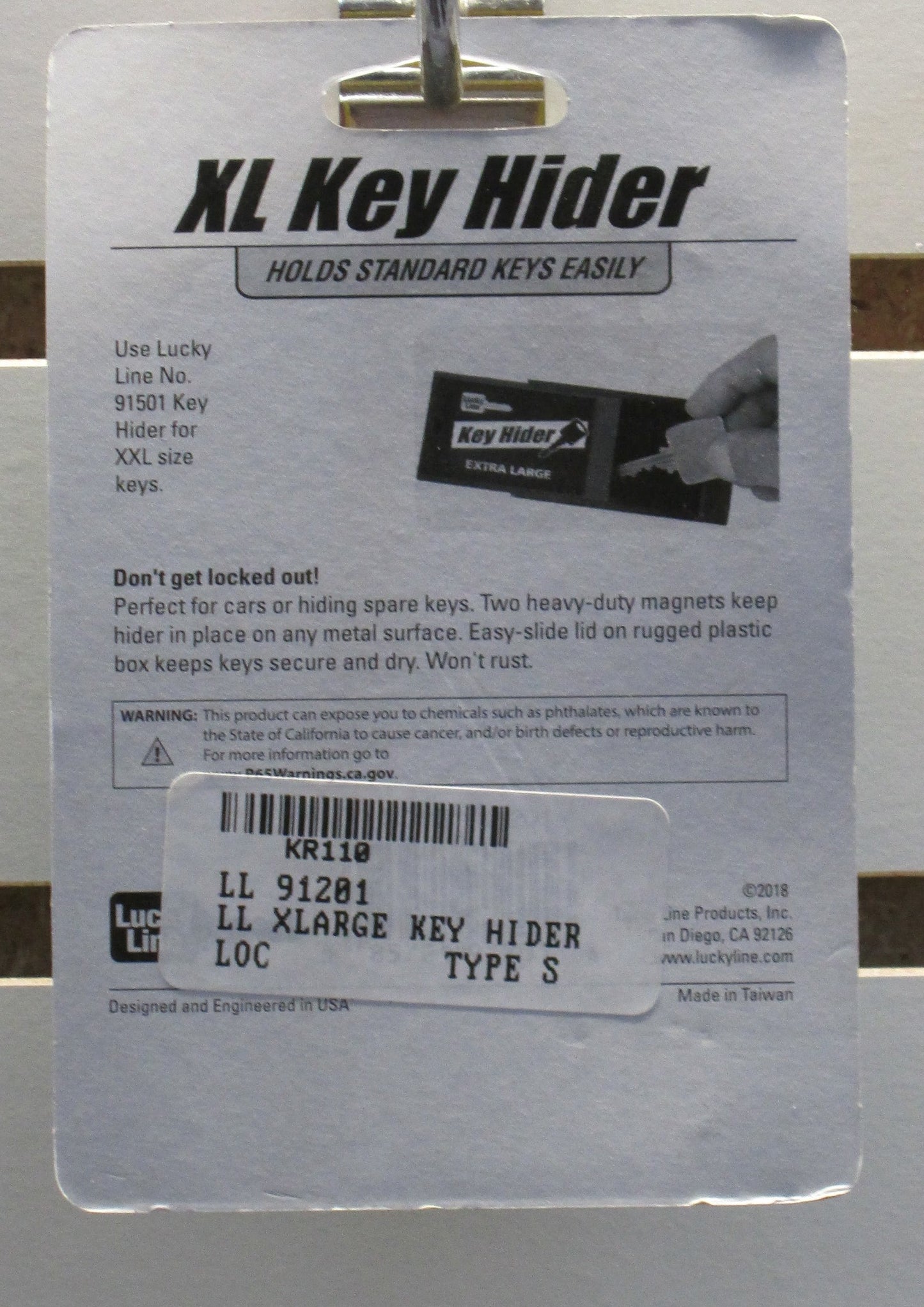 Extra Large Magnetic key Holder