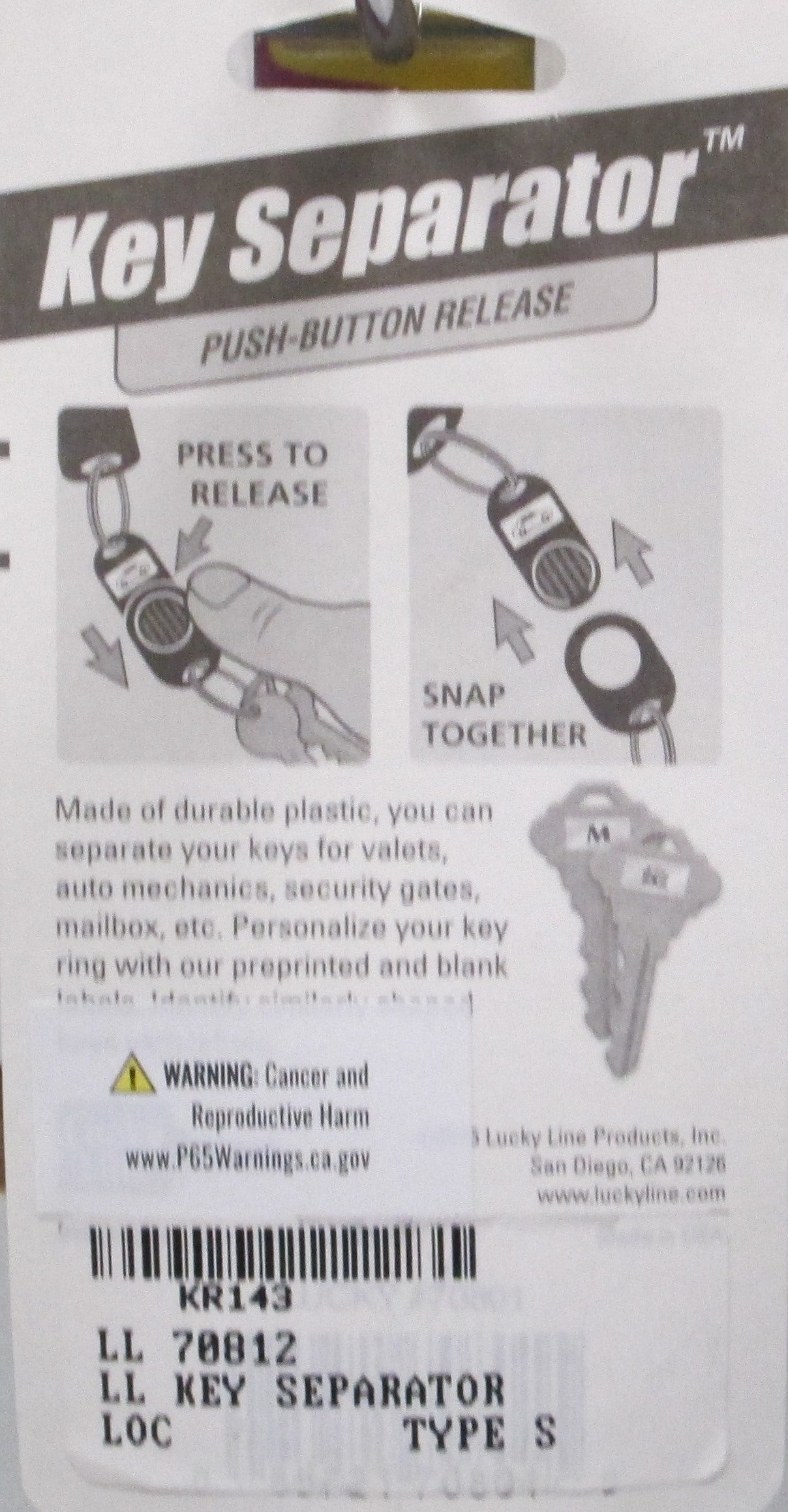 Lucky Line Key Separator