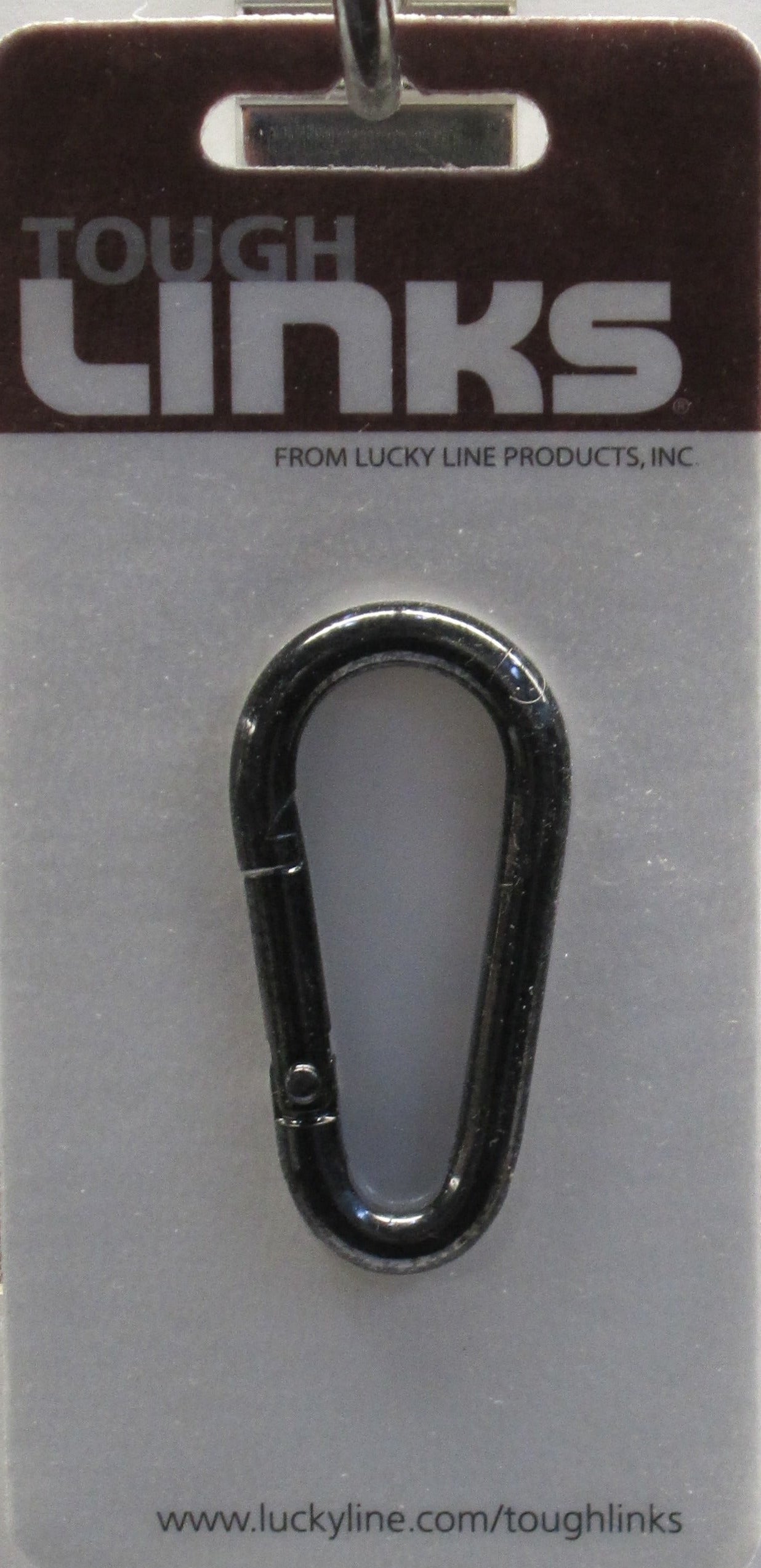 Lucky Line A512 Black Resin Coated Interlocking Snap