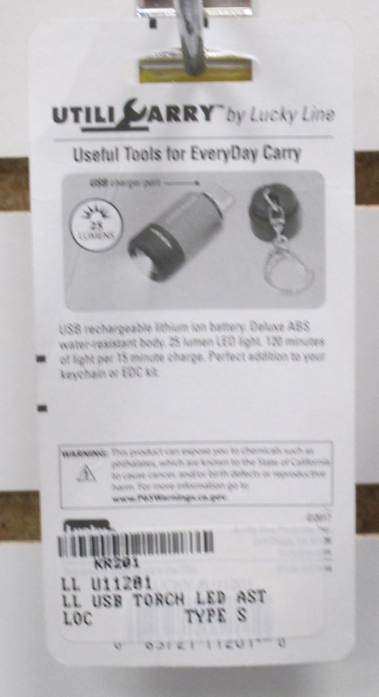 Lucky Line U112 USB LED Torch Light