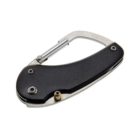Lucky Line U127 Black Carbiner Knife