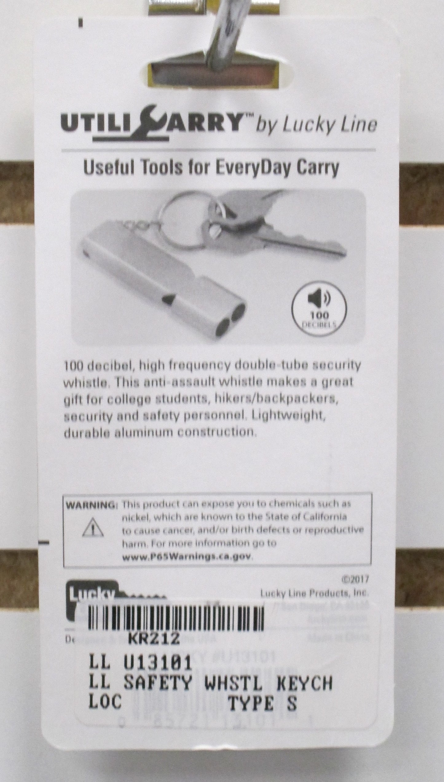 Lucky Line U131 Safety Whistle