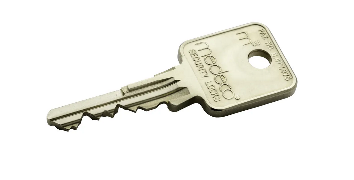 Medeco G8R Padlock 7/16 Inch Shackle Diameter