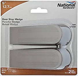 National Hardware Rubber Wedge Door Holder