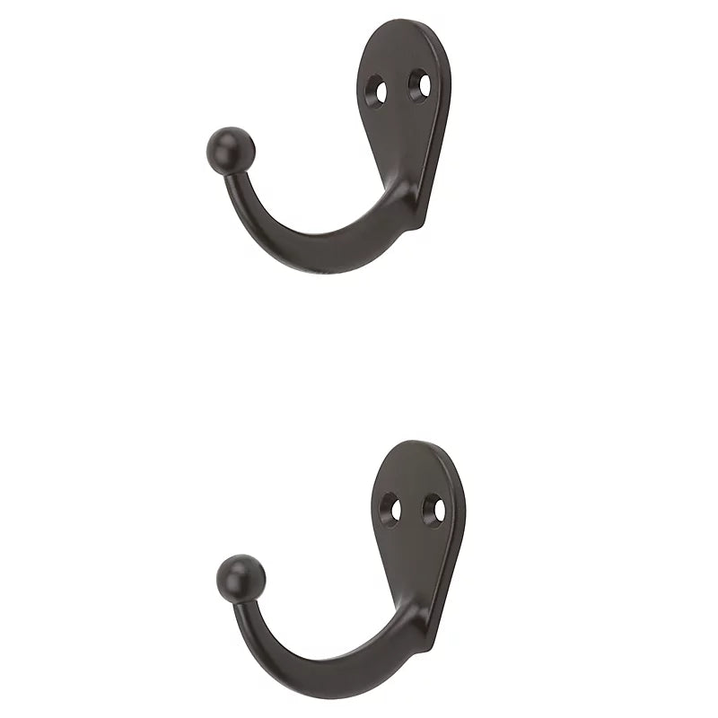 National Hardware Clothes Hook with Ball End 2 PACK