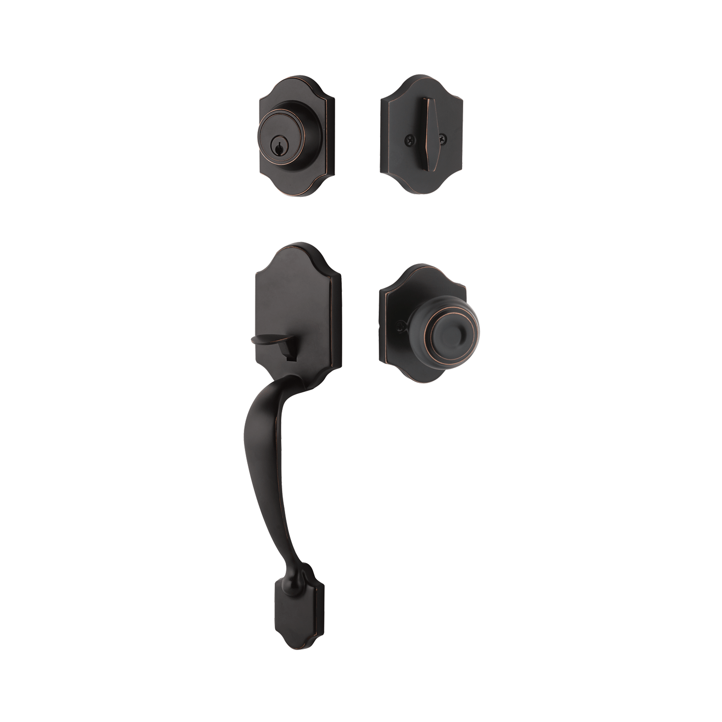 Everly Entry Set with Lewiston Knob