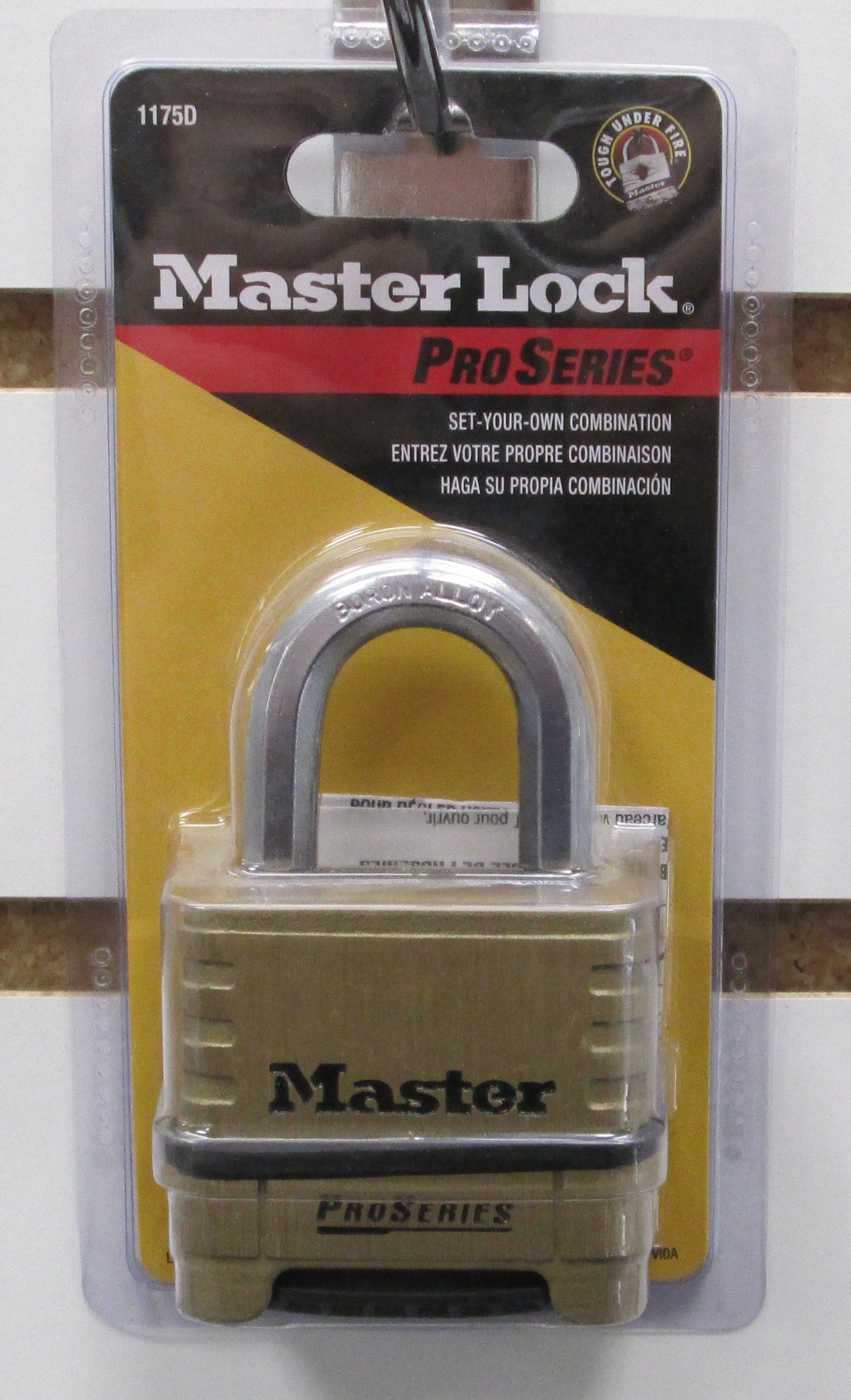 Master Lock 117 Resettable Series