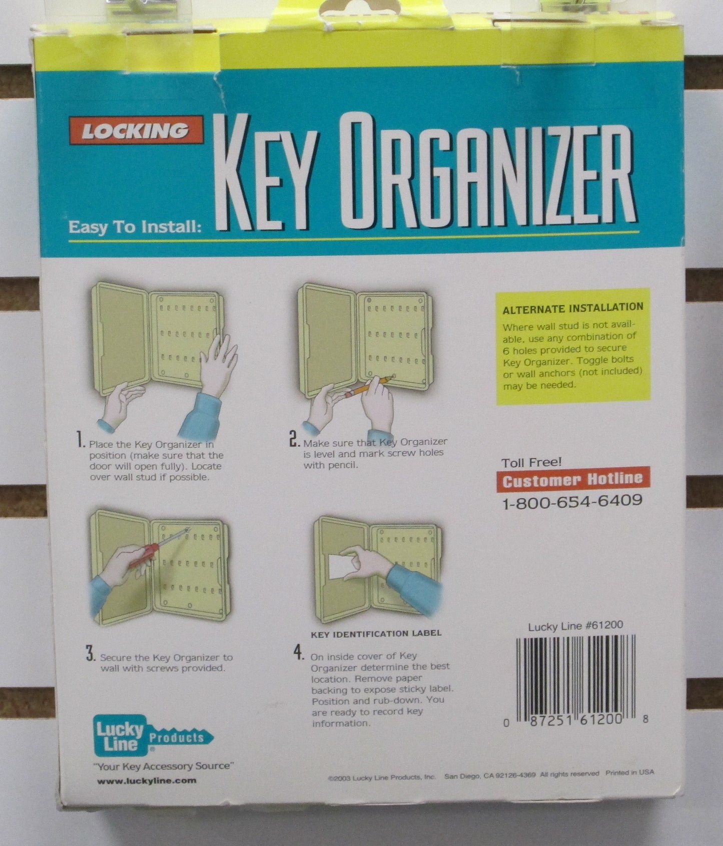 Lucky Line Key Box for 24 Keys