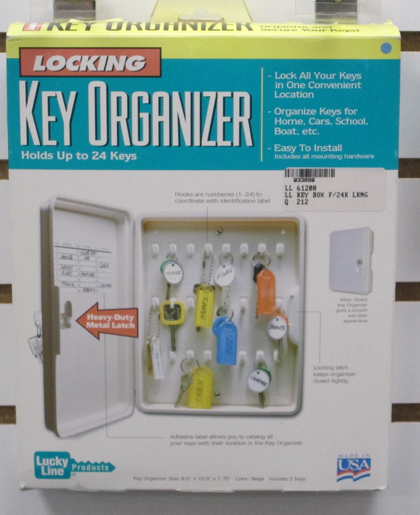 Lucky Line Key Box for 24 Keys