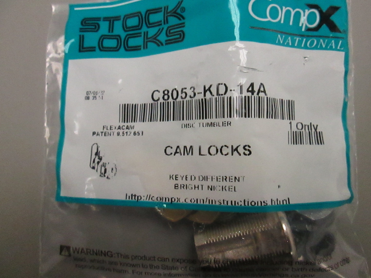 CompX National Multi cam mailbox lock – C8730