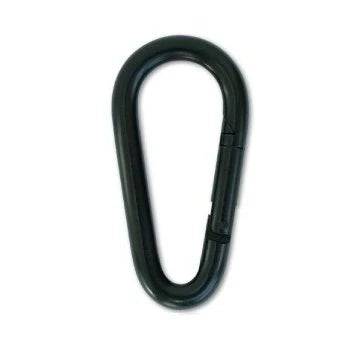 Lucky Line A512 Black Resin Coated Interlocking Snap