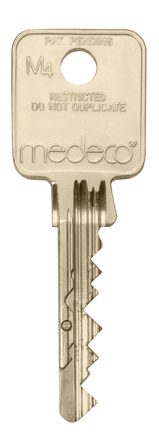 Medeco Extra M4 Key (REQUIRES SIGNATURE ON FILE)